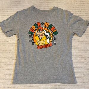 Super Mario Kids Gray T-Shirt